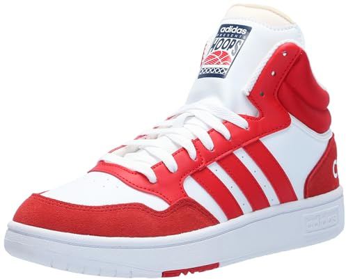 adidas Campus J Sneaker, modisch, Unisex, White Better Scarlet Better Scarlet, 40 EU