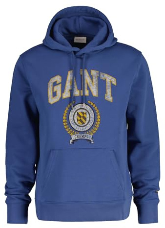 Gant Herren Front Graphic Sweat Hoodie Kapuzenpullover