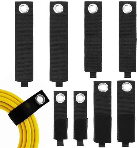 Verlängerungskabel-Organizer Klettband, Klettverschluss Kabelbinder Zur Aufbewahrung von Großen Gerätekabeln und Leitungen Netzwerkkabeln und Generatorkabeln