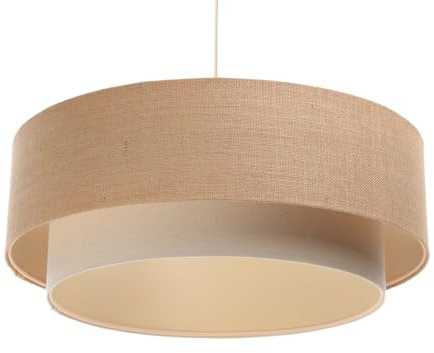 ONZENO Lighting Pendelleuchte Boho Vintage Halo 1 | Pendelleuchte Boho Vintage Halo 1 - 60W, LED, IP20; 40x20x20cm; Bunt; Innenbereich