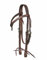 Western Imports Pony Kopfstück geknotetes Stirnband, dunkel