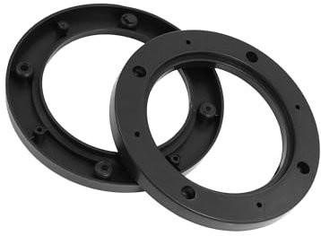 Motoforti Pair Universal 4inch Car Speaker Spacer Adapter Bracket Holder Black Long-lasting