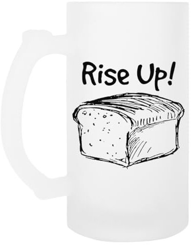 Pinitotee Rise Up Bierkrug Mit Henkel Aus Glas