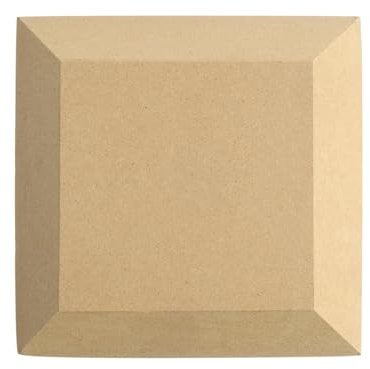 sourcing map Pottery Mould Tools Square Ceramic Plate Forming Mould 5.3 Handbuilding Dishes Plate Press Slump and Hump Mould for Clay Making Craft