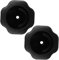 OSALADI 2 Piezas de Accesorio de Olla pomo de Cocina Ser manija de cocción perillas para Olla a presion perillas de plastico para Olla a presion - el plastico Black