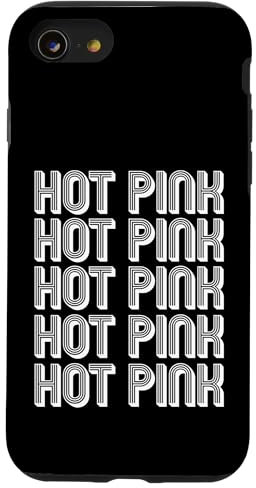 Hot Pink-01 Case for iPhone SE (2020) / 7 / 8