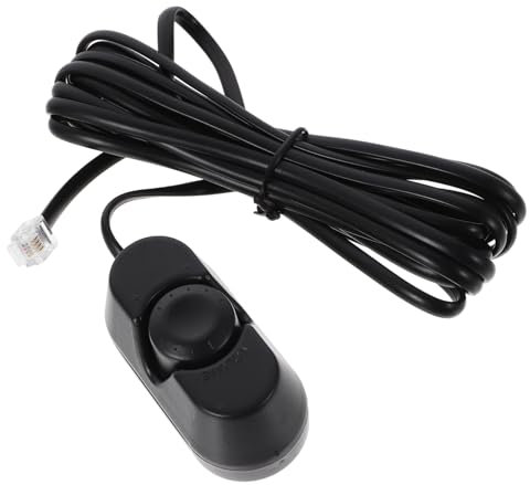 CHICAMPERA Car Power Amplifier Volume Control Knob Subwoofer Volume Adjuster Inline Amplifier Controller Automotive Audio Accessory for Remote Sound Tuning