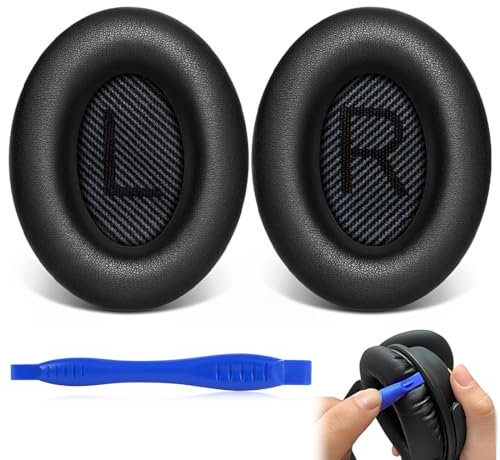 Cuffie di Ricambio per Cuffie Bose, Cuscinetti Auricolari di Ricambio per Bose QuietComfort QC SE/ QC15/QC25/QC35/QC35II/QC45/AE2/AE2i/AE2w/SoundTrure/SoundLink, Installazione