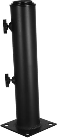 Hemobllo Socle Parasol Extérieur Robuste pour Terrasse Plage Piscine Support De Parasol Réglable pour Diverses Surfaces