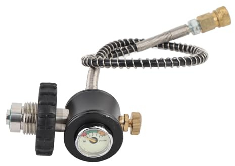 lvifloae Paint Ball Gun,Pcp Air Tank,Valve Scuba Cylinder Adapter Air Hose Scuba Filling Station High Pressure Tank Filling Adapter for Pcp Din Port