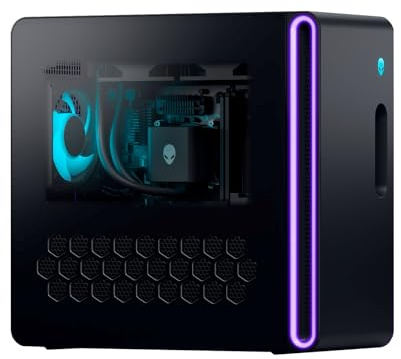 Alienware Ufficio da gioco Aurora R16 2025 - NVIDIA RTX 5080 16GB GDDR7 • Intel Ultra-9 285K (24 core, fino a 5,7 GHz) • NPU AI • Wi-Fi 7 • Win 11 Pro • Raffreddamento liquido AlienFX • 32 GB di RAM