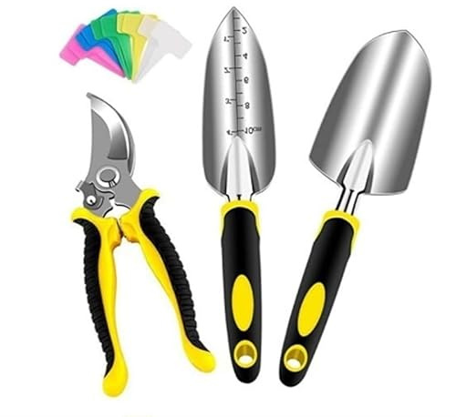 Garden Tool Set, Rustproof Gardening Tool Set - Perfect for Indoor and Outdoor Use | Ideal Gift for Men and Women