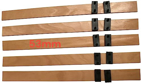 SCM Lot de 5 Latte 660/53/8 avec 10 Embouts