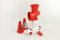 TUPPERWARE Chef Profi-Chef Eisschaber rot 2x Reiben P 20683