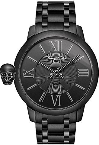 Thomas Sabo Unisex ErwachseneArmbanduhr Analog Quarz Edelstahl WA0305-202-203-46