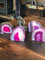 Large Pink Agate End Microcrystalline Quartz Tealight Candle Holder Ornament Gift