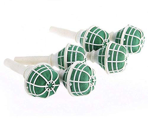Uteruik New 6 Pezzi da Sposa Sposa Bouquet Holder Decoration Floral Foam Flower Handle