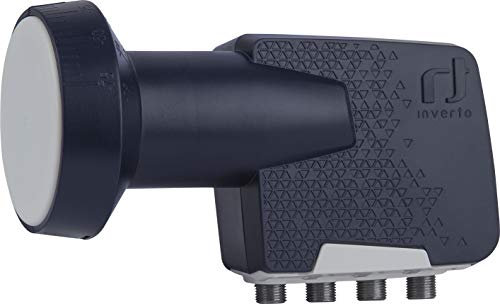Inverto 5447 IDLB-QDL410-PREMU-OPN Quad-LNB blau