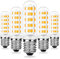 Eco.Luma E14 LED Dimmbar Lampen 6W Warmweiß 3000K 520LM Ersatz für 40W 50W 60W E14 Halogen Lampen, Standard E14 Sockel, AC220-240V, 360 ° Abstrahlwinkel, CRI> 83 LED E14 Leuchtmittel, 5er Pack