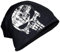 Spaß Kostet Herren Long Beanie Totenkopf Skull Motiv Black Schwarz Größe XS bis XXL