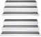 Dyna-Living 2 Pcs Spice Racks, 3-Tier Kitchen Shelf Organiser Non-Slip Seasoning Shelf for Canned Foods, Spice Jars and Show Small Figures (36.5 X 24 X 8.5cm)