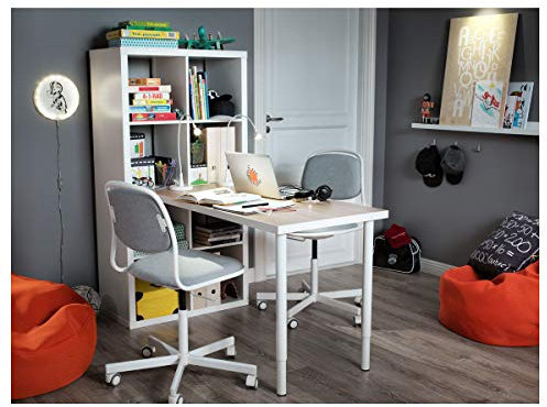 IKEA OLOV/LINNMON Tisch weiß (60x120cm)