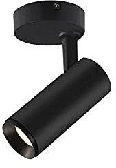 SLV Deckenaufbauleuchte NUMINOS® SPOT DALI S / LED Spot, Fluter, Deckenstrahler, Deckenleuchte, Aufbau-Leuchte, Innen-Beleuchtung / 4000K 10.42W 1100lm schwarz dimmbar 60Grad