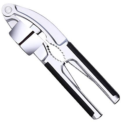 huahuajia Presse Ail Manuelle Multifonctionnel Ail Presse Durable Faciles À Presser Professionnel Press Ail Pratique Black,One Size