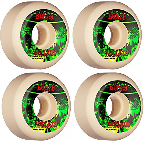 Bones STF McClain Apocalypse Skateboard-Räder, 99 A, V5, Weiß