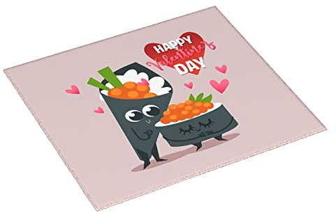 Esteras de secado de platos de cocina tradicional japonesa para el mostrador de cocina, personajes divertidos amor y corazones secado de platos Accesorios absorbentes rápidos para encimera