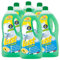 6x Last Detersivo Piatti Liquido al Limone Sgrassante Sporco e Incrostazioni con Vitamina E Formato da 950ml - 384 Lavaggi
