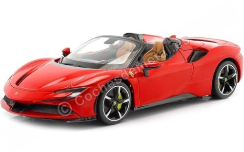 Bburago - Sammlermodell, 18016CAR, Rosso Corsa 322