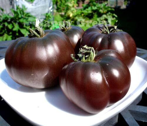 Black Tomato - 30 Seeds + Plant tag + Freebie - Black Prince - Tomato Seeds - Heirloom