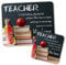 for Teacher end of term gift leaving present Personalised Mouse Mat Teacher Coaster Set (Mouse Mat)