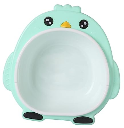 Healifty Lavabo Bac à Laver Bébé Bassine Bébé en Plastique Bassin d'eau Seau De Lavage De Dessin Animé Bac à Vaisselle Portable en Plastique Baignoire pour Enfants PP Voyage Bain De Pied