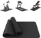 Treadmill Mat, Exercise Equipment Mat Heavy-Duty Protective Floor mat for Under Stationary Bike, Spin Bike, Fitness Equipment, 190cm x 85cm, Black