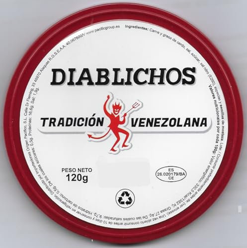 DIABLICHOS. DIABLITOS. Jambon farci à tartiner. 120g boîte