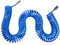 CNCYEAH 15m Luftschlauch, Druckluftschlauch, PU Druckluft Spiralschlauch, Kompressorschlauch mit Luftdruckschlauch Anschluss für Luftleitung (Innenø: 5mm,Außenø:8mm)