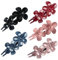 Ypkia Lot de 5 pinces à cheveux en forme de bec de canard - Grande taille - Multicolore - Paillettes - Élégantes - Pour femmes et filles