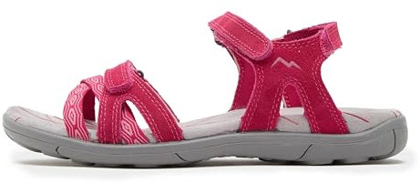 Peter Storm Women’s Lynmouth II Sandals with Durable Suede Upper and Adjustable Straps, Walking, Hiking, Sports and Outdoors Sandals (Pink, UK Footwear Size System, Adult, Women, Numeric, Medium, 6)