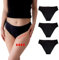 Relixa Periodenunterschwäsche Starke Blutung Seamless perioden Unterhosen Damen und Mädchen Perioden Slip Damen Menstruationsunterwäsche Period Underwear, Nahtlose, 3 schwarz, S