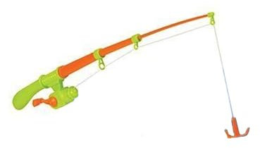 DIOXSTAR Kids Hook Duck Style Bath Toys, Colourful Duck Fishing Set, Adorable Design, Mini Fishing Rod, Lawn Games, Parties, Duck Game, Attractive Design, For Kids, (1 Pcs)