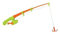 DIOXSTAR Kids Hook Duck Style Bath Toys, Colourful Duck Fishing Set, Adorable Design, Mini Fishing Rod, Lawn Games, Parties, Duck Game, Attractive Design, For Kids, (1 Pcs)