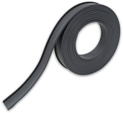 MagFlex® 20mm Wide C-Profile Magnetic Label Holders - 4 Metre Length for Easy Labeling and Organisation - Ideal for Shelving, Bins, and Storage - Durable and Reusable Magnetic Strips