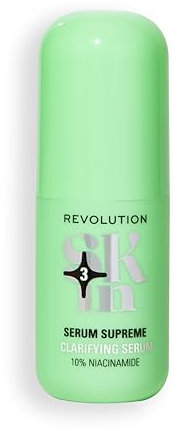 Revolution Skin, 10% Niacinamide Clarifying Face Serum, Hydrates & Smoothes Skin, Vegan & Cruelty-Free, 30ml