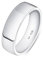 Amberta Massiver 925 Sterling Silber Ehering Mann | 5 6 8 mm Silber Poliert Daumenring Komfort Passform Bandring Herren: 6 mm - Größe 65
