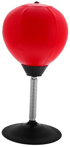 GAROZATION 1 Set Desktop Portable Tabletop Boxing Ball for and Reflex Training Suction Cup Design for Adults Desktop Reaction Training Tool