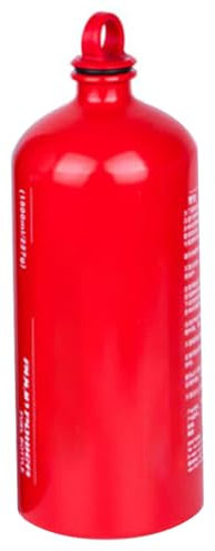 Pineeseatile Récipient d'huile, Bouteille de Carburant, 1500 ML de Bouteille Carburant en Alliage en Alliage en Aluminium Portable, récipient d'huile à l'épreuve des fuites, gaz