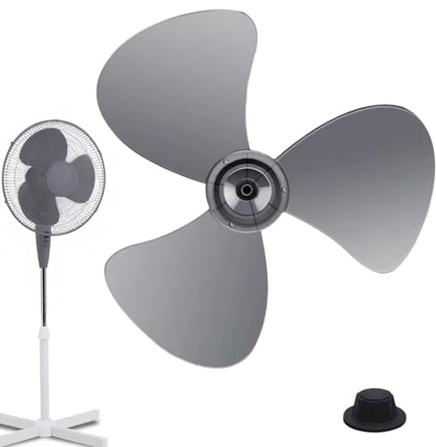Genérico Recambio De Aspas Para Ventilador De Pie, Repuestos Ventiladores Techo, Recambio Aspas Ventilador Techo, 3 Cuchillas Helice Ventiladors, 16 Pulgadas 400 Mm, Para Ventiladores Mesa