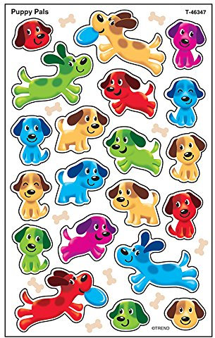 Puppy Pals Supershape Stickers Lg